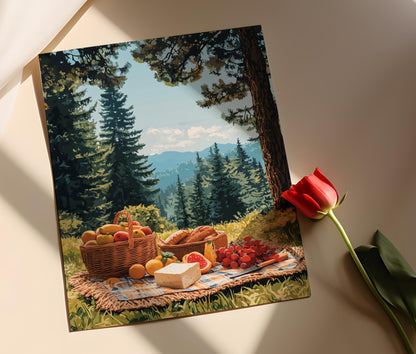 Affiche Cèdre de Dieu – Impression Art de Paysage Libanais