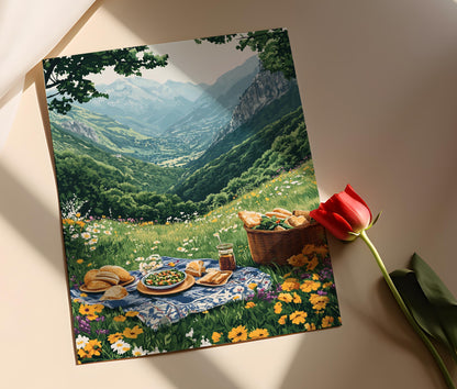 Affiche Jeita Grotto – Impression artistique de la nature libanaise