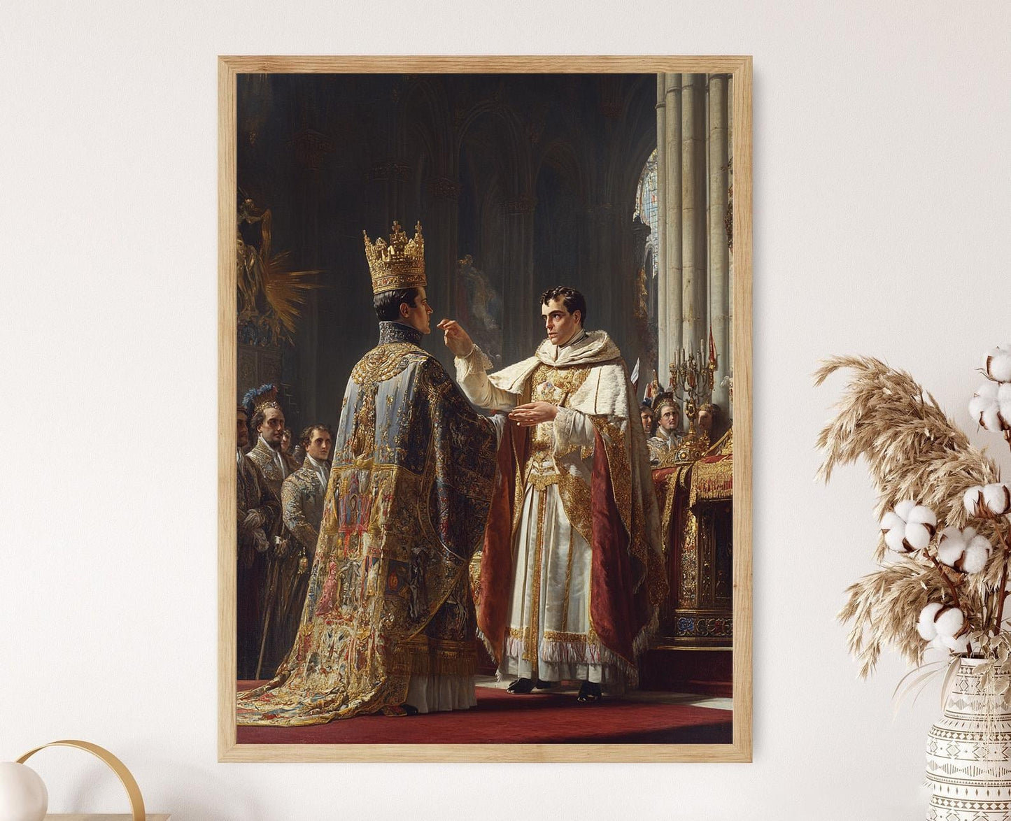 Affiche Napoléon 1804 – Poster Couronnement à Notre-Dame