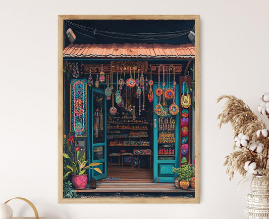 Affiche Bijoux Philippins – Poster Art de Bijoux Traditionnels