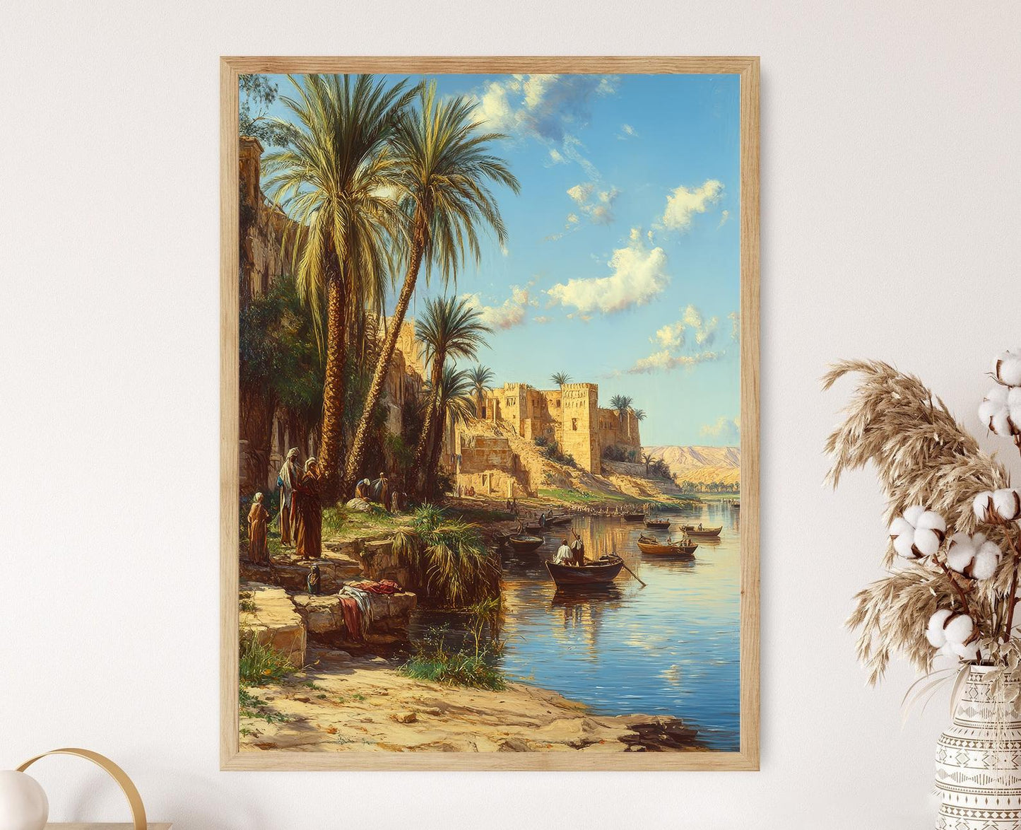 Affiche Mésopotamie – Art de la vie quotidienne au Tibre et Euphrate