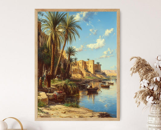 Affiche Mésopotamie – Art de la vie quotidienne au Tibre et Euphrate