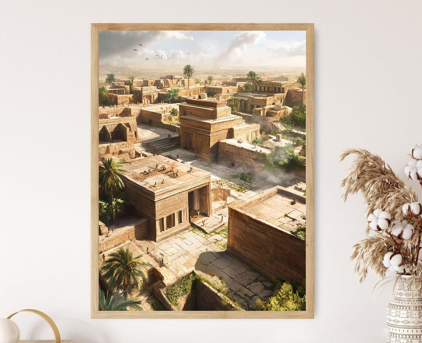 Affiche Mohenjo-daro – Poster de la civilisation de la vallée de l'Indus