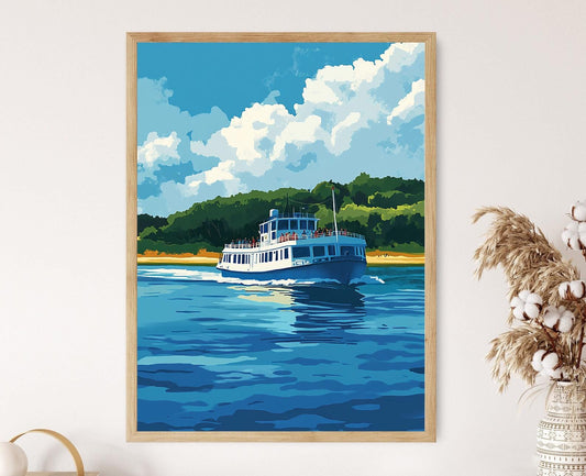Affiche Chappaquiddick Ferry – Poster Scène de Martha’s Vineyard