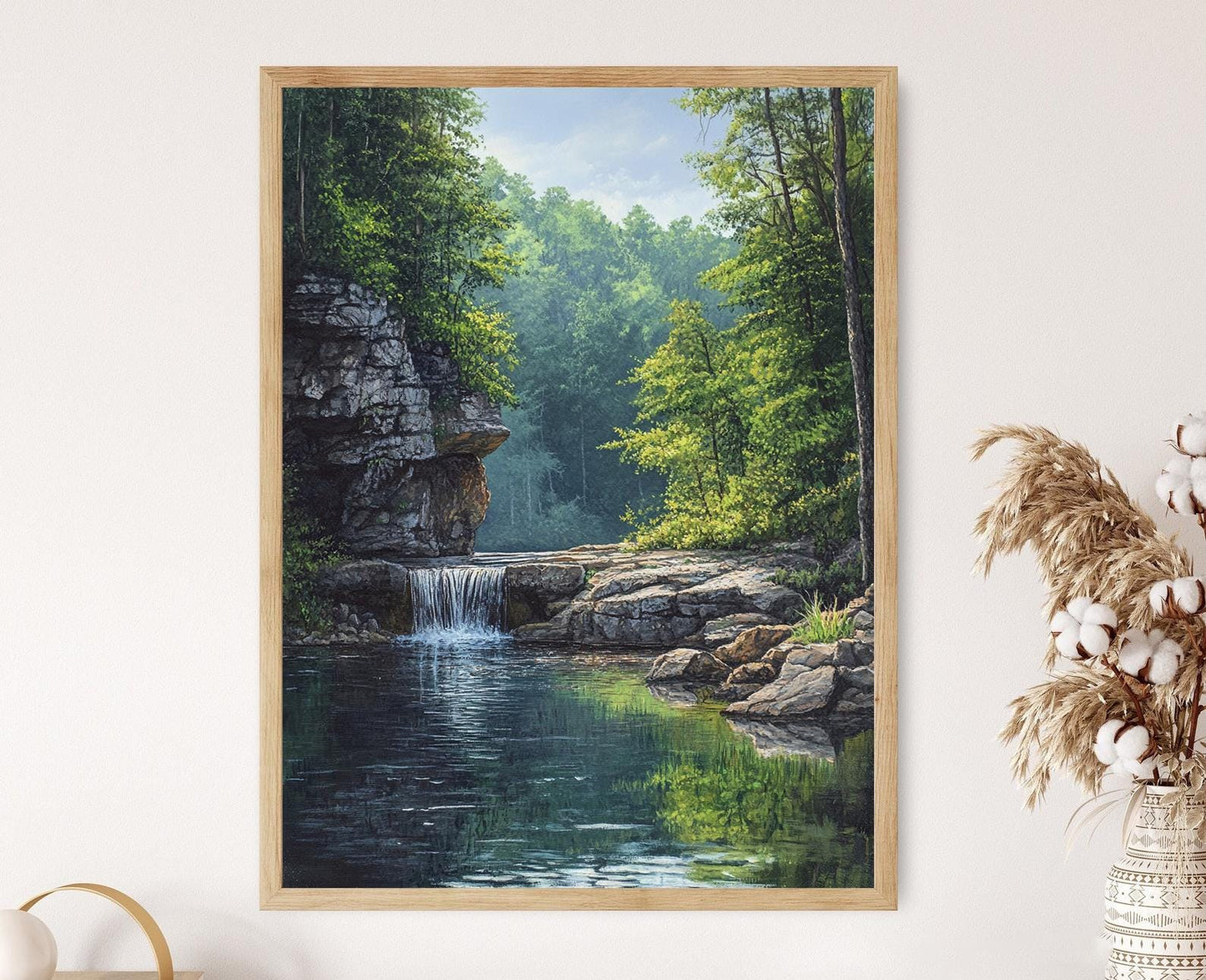 Affiche Canyon de Little River – Poster Paysage Naturel de l'Alabama