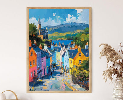 Affiche Marché de Kenmare – Poster Art de la pittoresque ville irlandaise