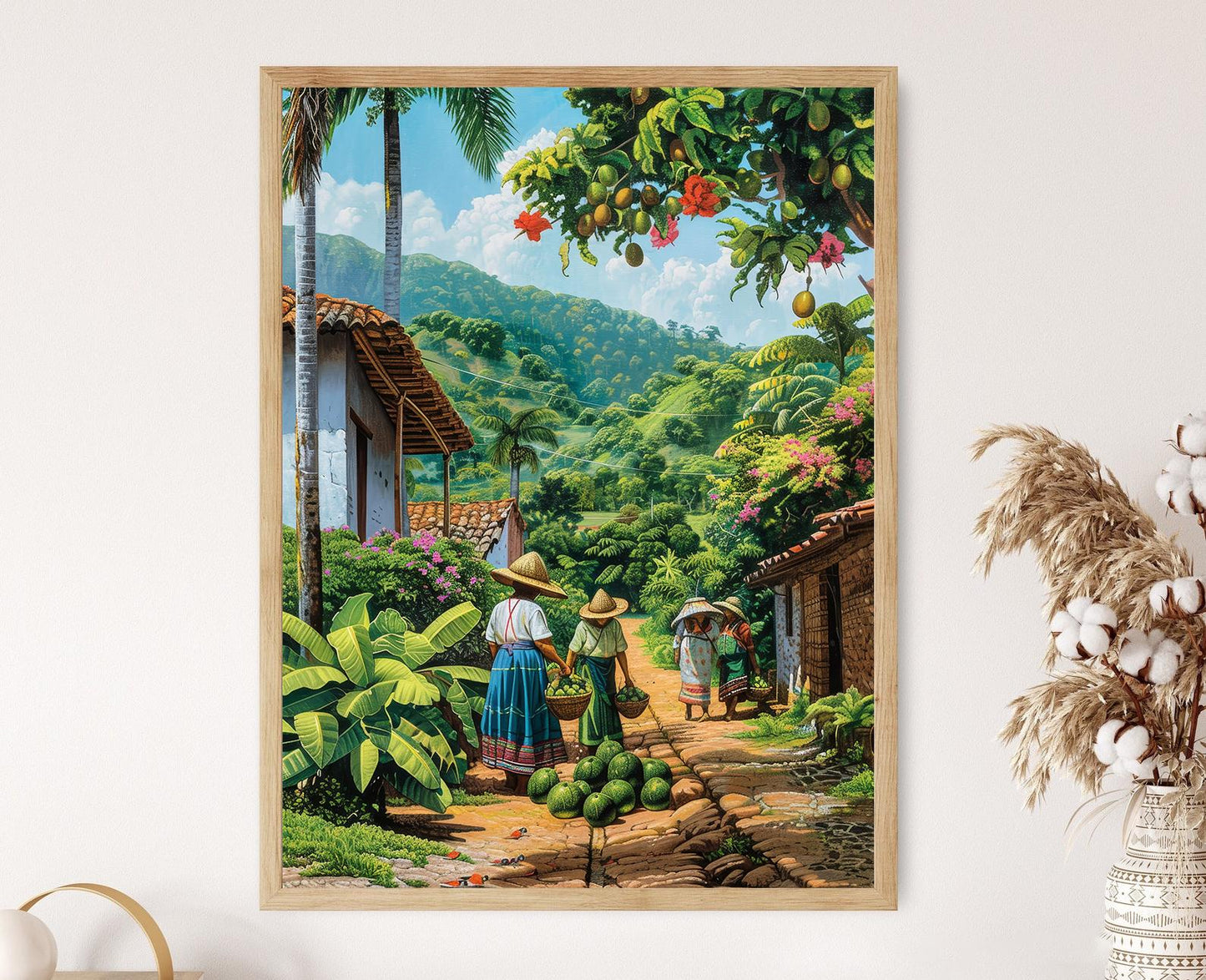 Affiche Ferme d'Avocats Vénézuéliens – Poster Récolte d'Avocats