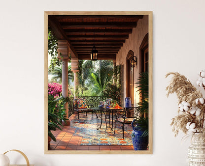 Affiche Cubaine – Poster Art Muebles y Azulejos, Décor Colonial