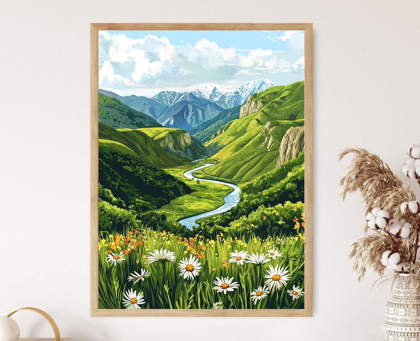 Affiche Sierra Maestra – Poster Paysage Montagnard de Cuba avec Cauto