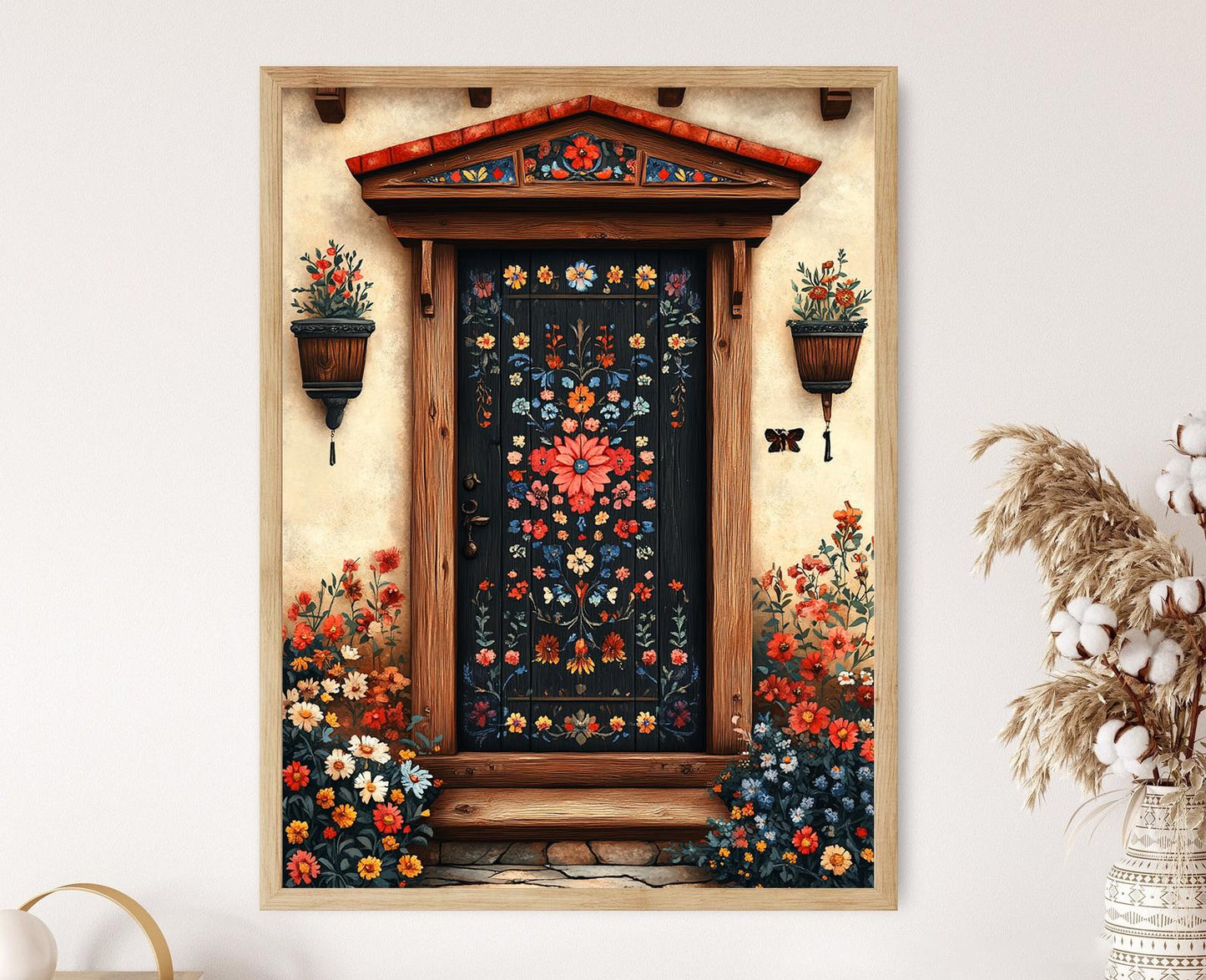 Affiche Maramureș – Poster d'Art Populaire Roumain