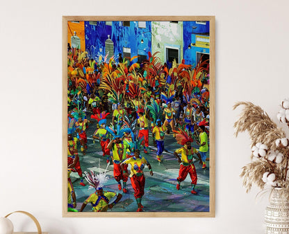 Affiche Carnaval de Rio – Art mural festif et décoratif unique