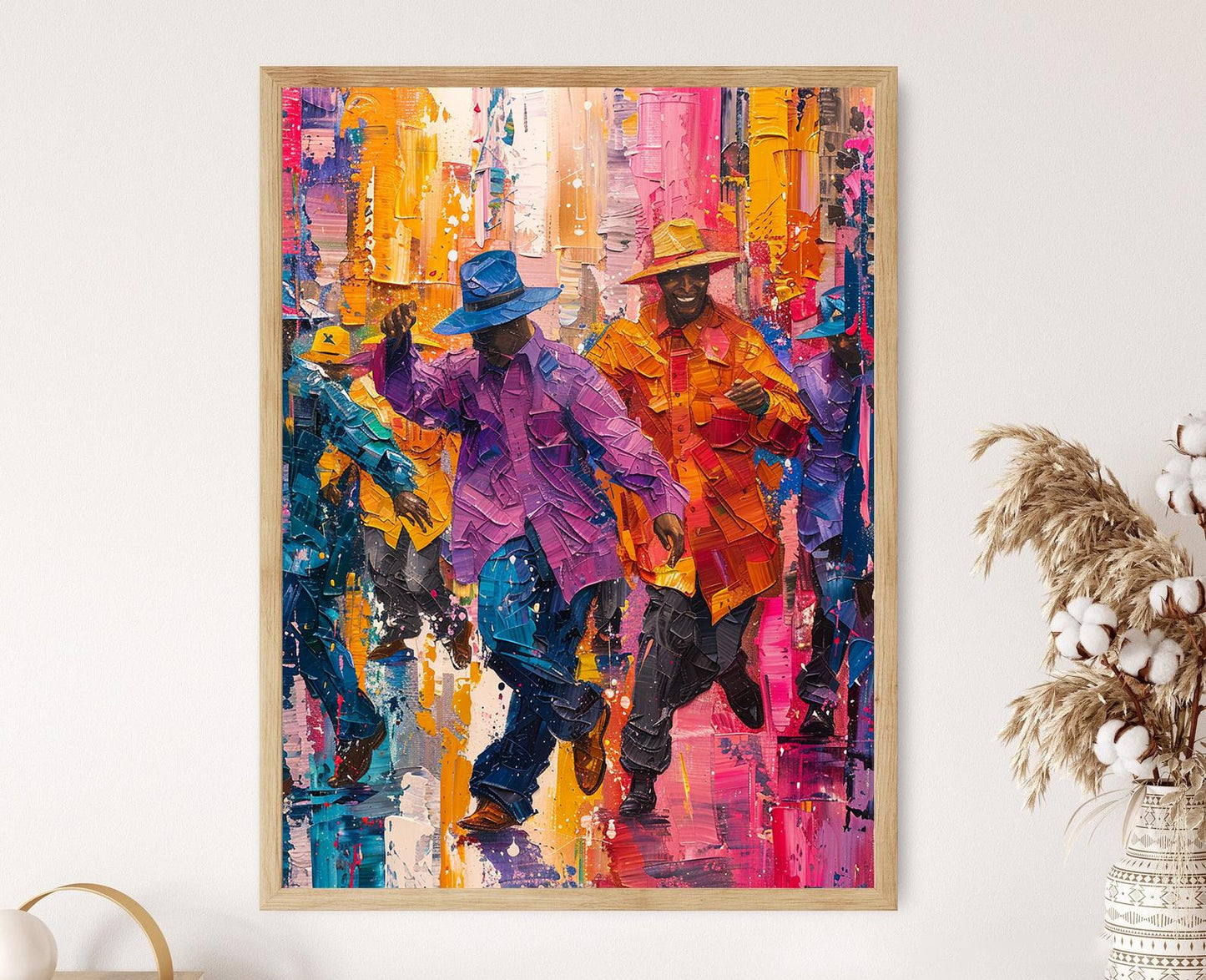 Affiche Bomba et Plena – Art de la danse portoricaine dynamique