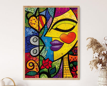 Affiche Art Pop Électrique – Impression Colorée pour Décor Maison