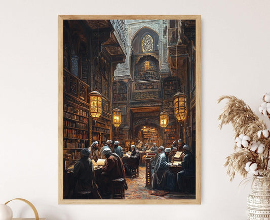 Affiche Savants Ayyoubides – Poster Histoire de la Civilisation Islamique