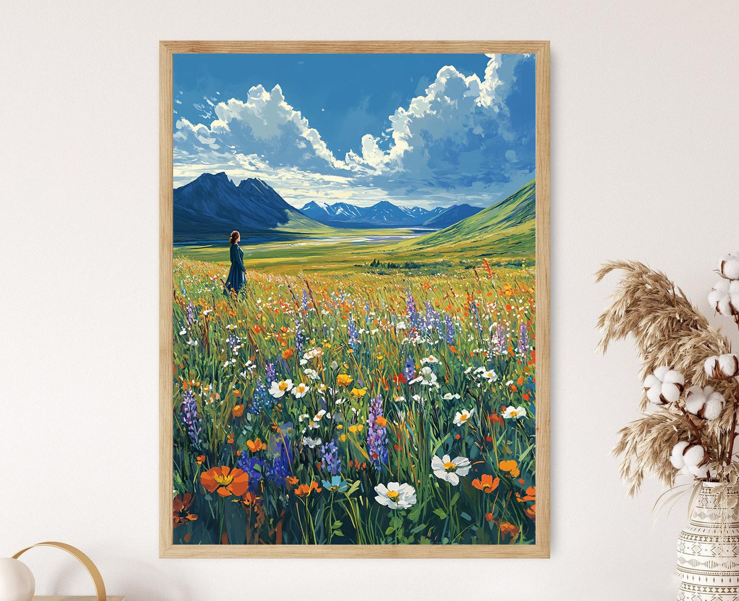 Affiche Toundra Chukotka – Poster Paysage Russe Évocateur