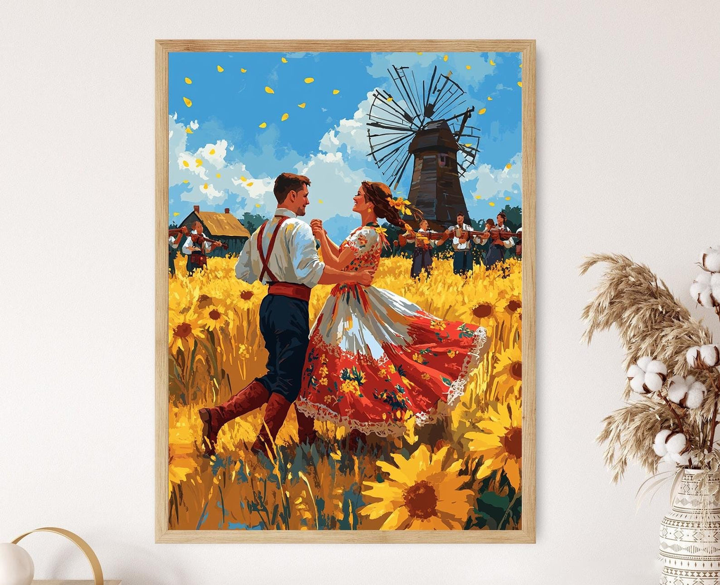 Affiche Kolomyika Ukrainienne – Art de la Danse et Musique Folk