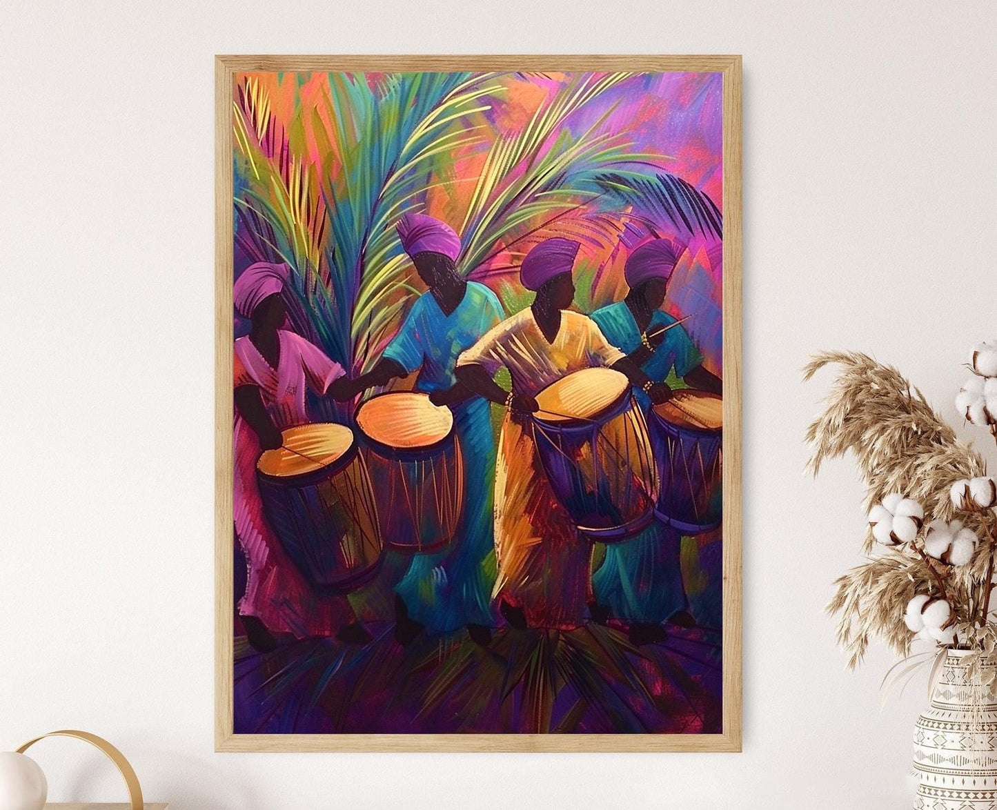 Affiche Chutney Music – Poster Fusion des Traditions de Trinité-et-Tobago