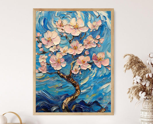 Affiche Fleurs d'Amandier – Poster Impressionnisme de Van Gogh