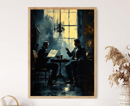 Affiche Sherlock Holmes – Poster Art Détective Classique