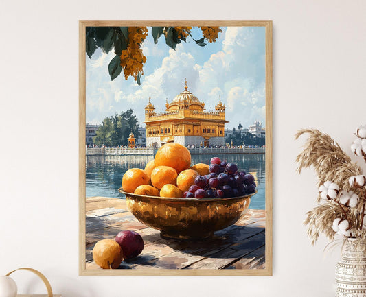 Affiche Temple d'Or d'Amritsar – Poster Sri Harmandir Sahib, Punjab
