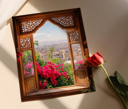 Affiche Erbil Kurdistan – Poster Ville Kurde Vibrante