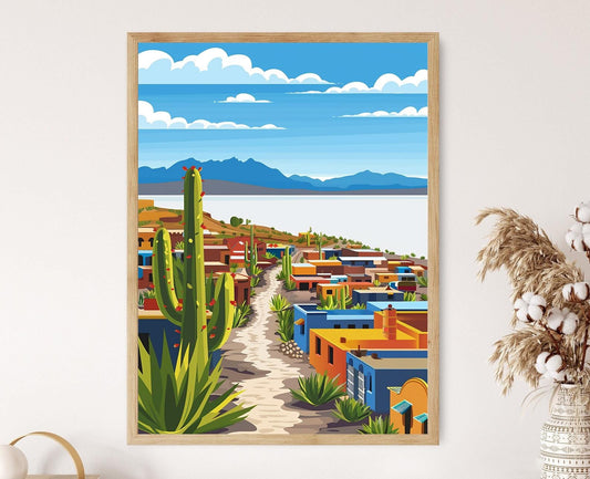 Affiche des Salars d'Uyuni – Poster des Paysages Élargis