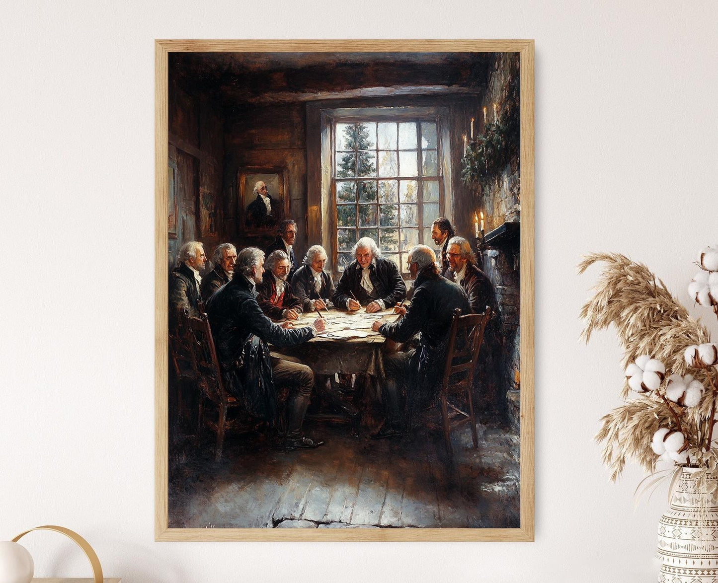 Affiche Sons of la Liberté – Poster Art sur la Déclaration d'Indépendance