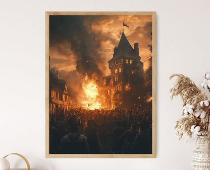 Affiche Protestation de la Loi sur le Timbre – Art Colonial Résistant