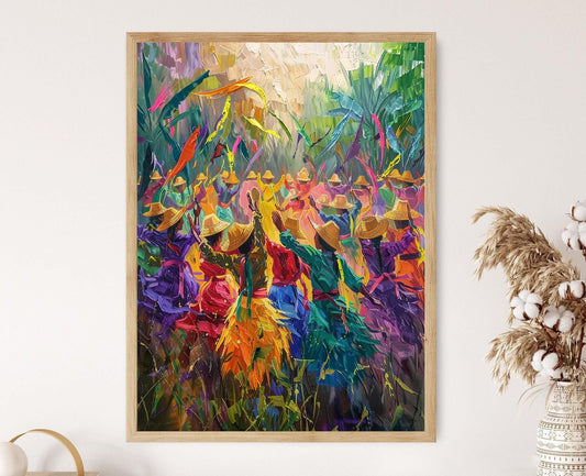 Affiche Festival Sinukwan – Poster Art Populaire Philppine pour Salon