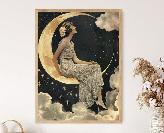 Affiche Art Déco Élégante – Poster Décor Vintage pour Mur