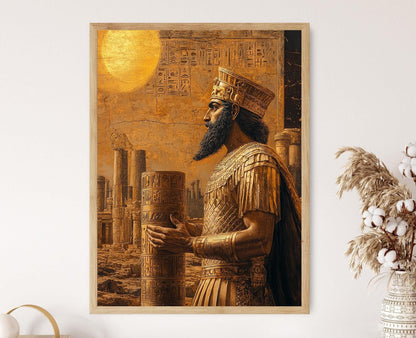 Affiche Cyrus le Grand – Poster Héritage de l'Empire Perse