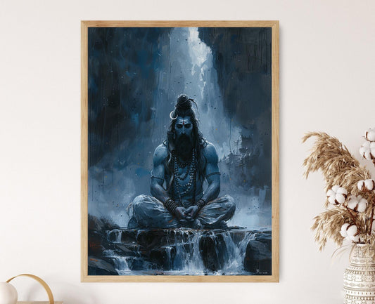 Affiche Shiva – Tableau artistique de la divinité hindoue