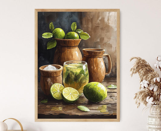 Affiche Costa Rica – Poster Art sur la Tradition de l'Agua de Sapo