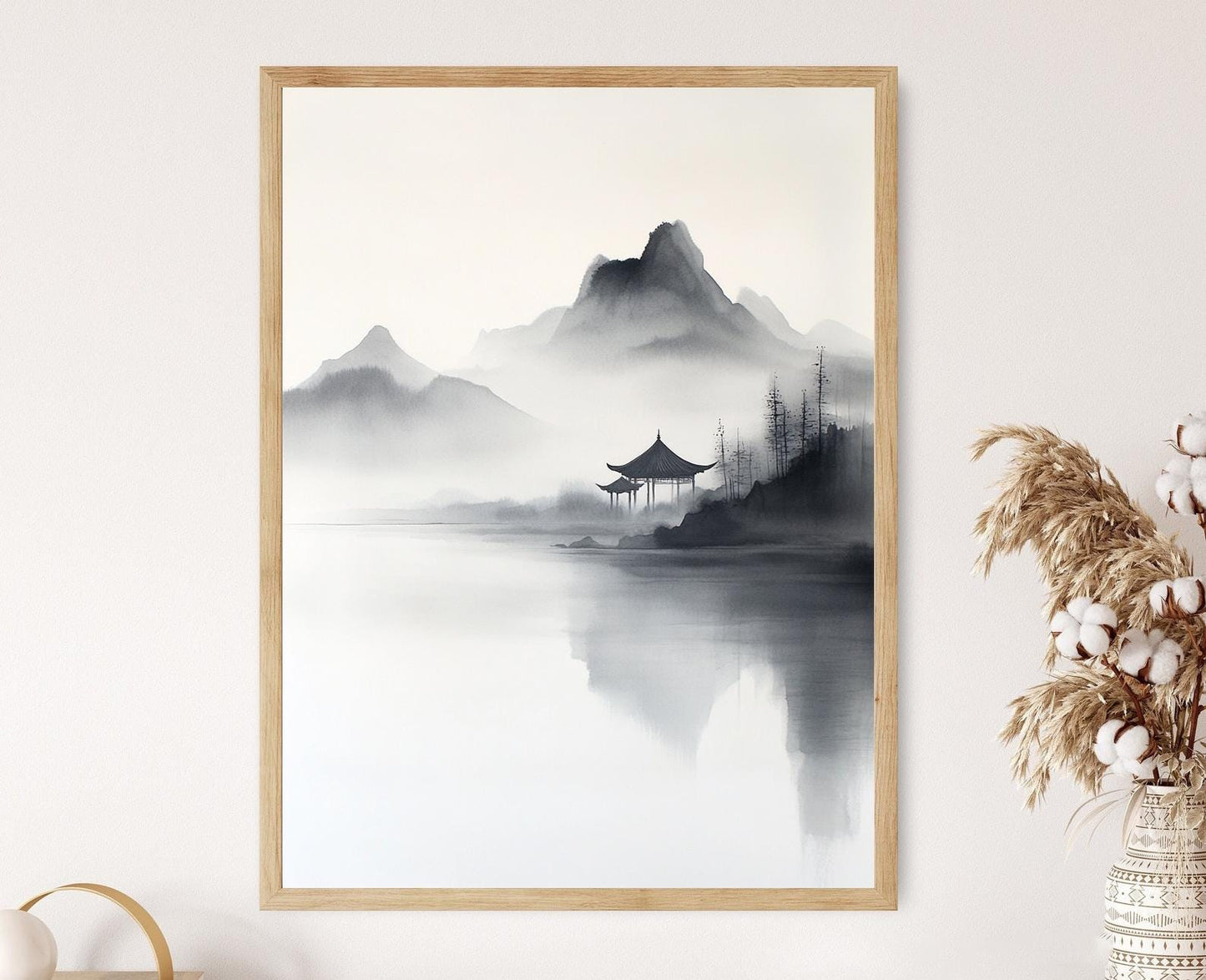 Affiche de Paysage de la Dynastie Han – Impression d'Art Chinois Traditionnel