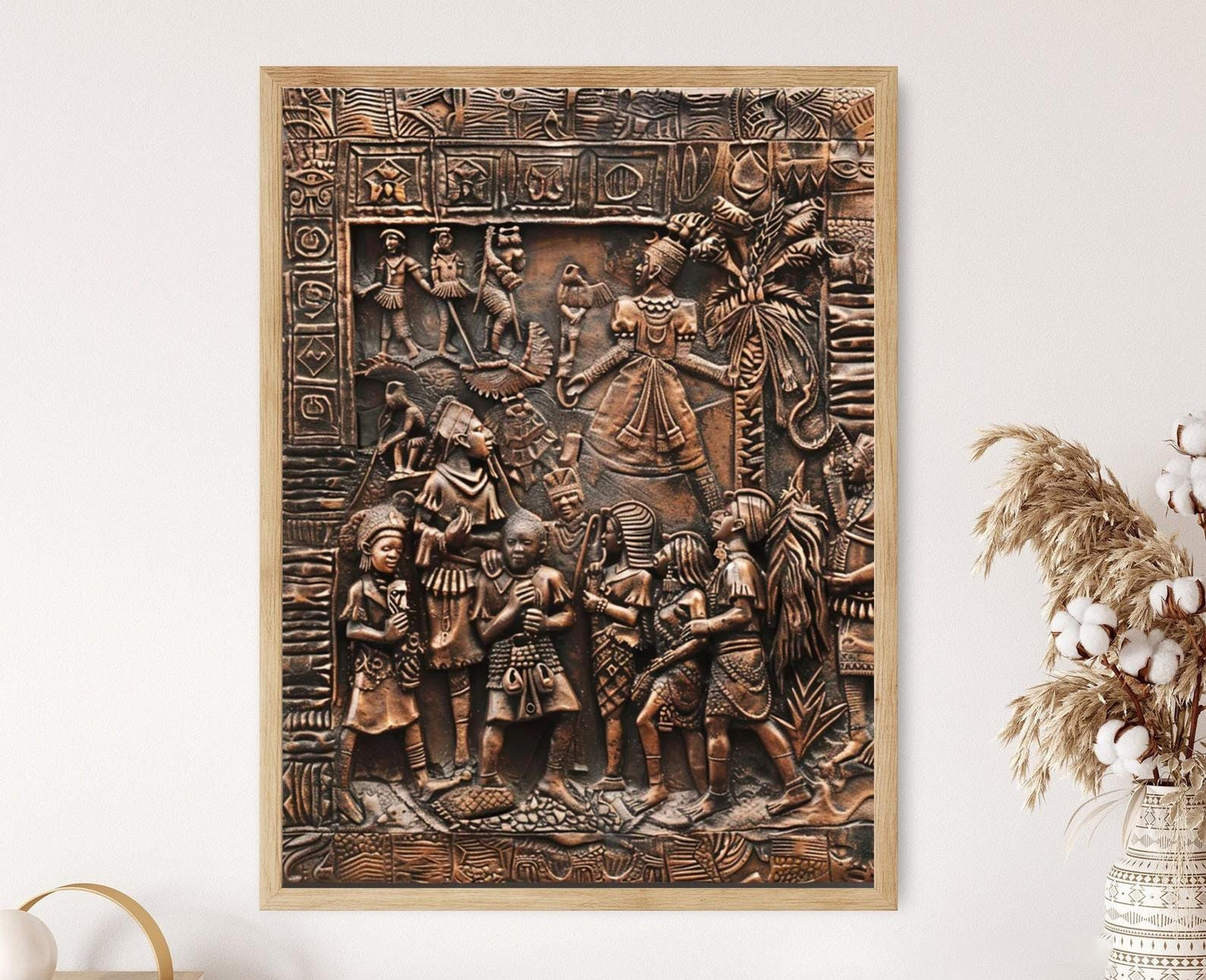Affiche Art Africain du Bénin – Poster Décor Culturel pour Maison