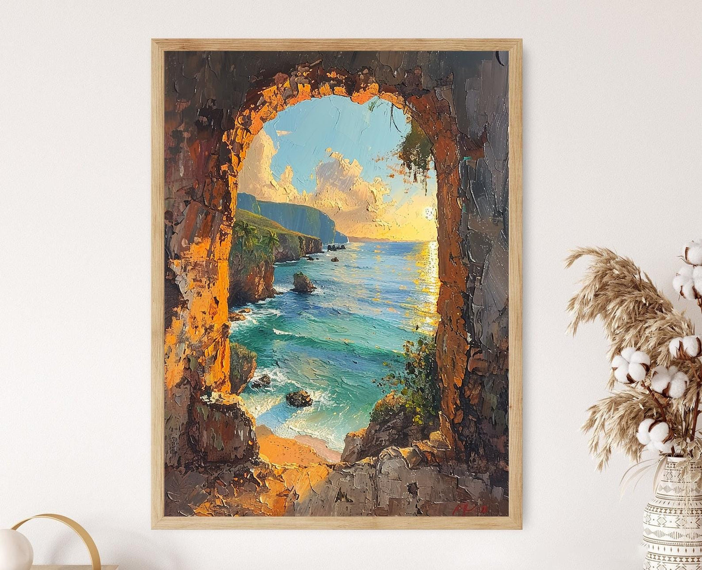 Affiche Cueva Ventana – Poster Paysage Scénique d'Arecibo