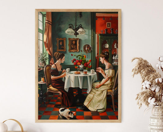 Affiche Biedermeier – Poster Peinture des Arts Décoratifs Allemands