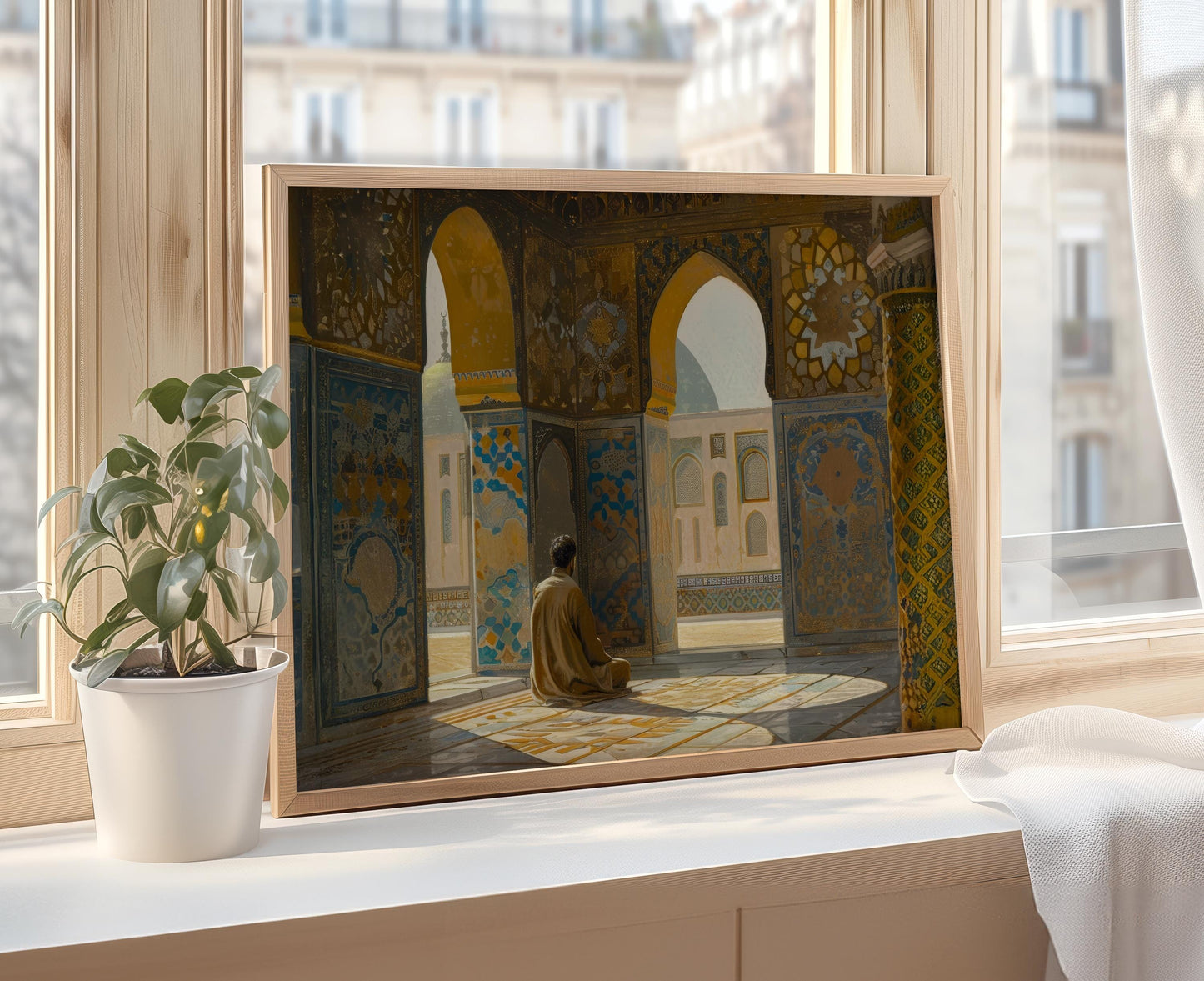 Affiche Osman Hamdi Bey – Poster Motif Ottoman Classique Turc