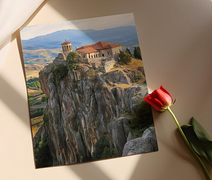 Affiche Monastère Treskavec – Poster Fresques Byzantines de Macédoine