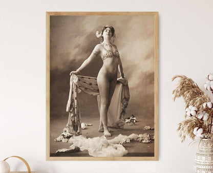 Affiche Mata Hari – Poster d'art fin de 1906, élégance intemporelle