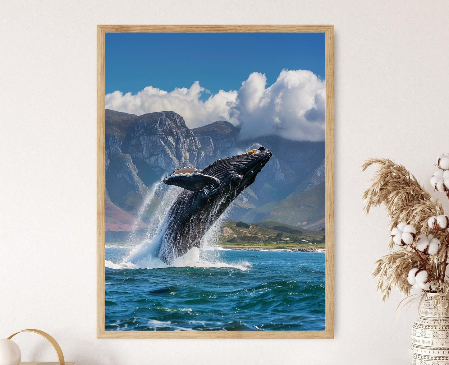 Affiche Observation des Baleines – Poster Art Maritimes et Côtiers