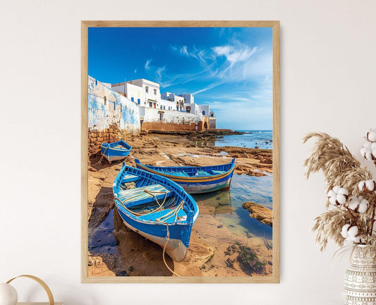 Affiche Essaouira – Impression artistique du charme côtier et de la médina historique