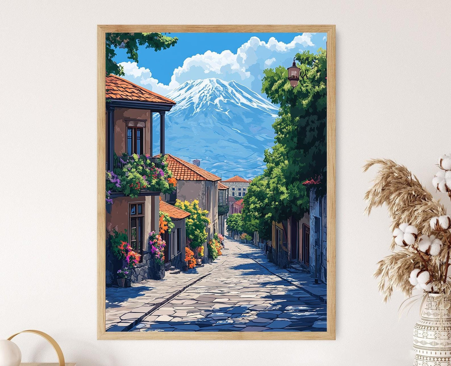 Affiche Gyumri – Poster Ville Historique Arménienne en Art