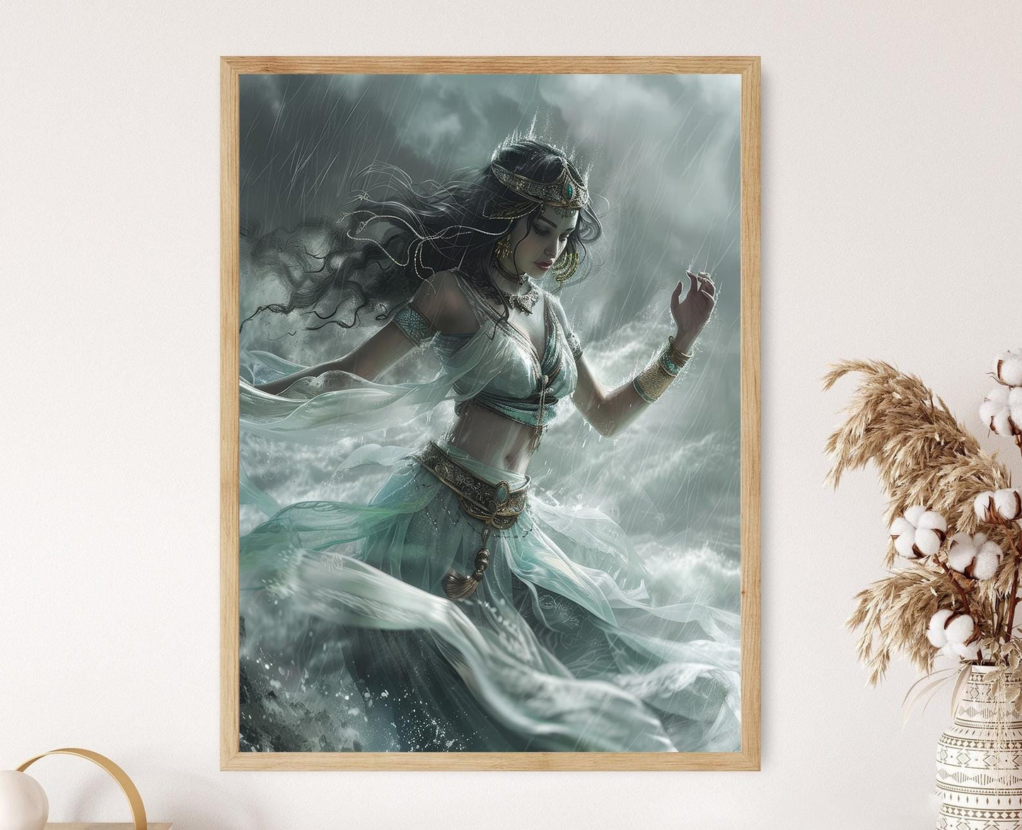 Affiche Anitun Tabu – Poster Déesse du Vent et de la Pluie, Mythologie Philippine