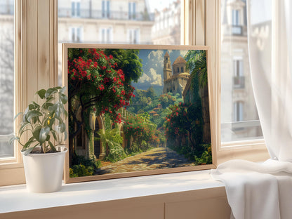 Affiche République Dominicaine – Tableau Art Caribéen Vibrant, Décor Culturel