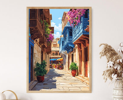 Affiche Gujarat – Poster Scène du Patrimoine de Patan