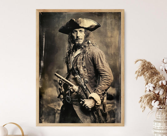 Affiche Pirate Vintage – Poster Art Nautique Classique