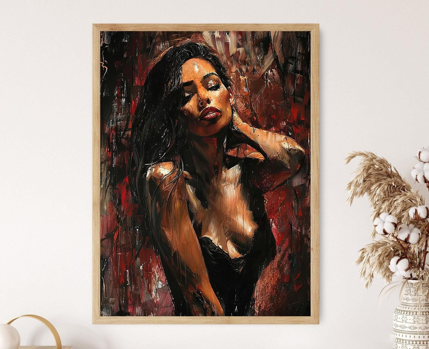 Affiche Art Féminin Sensuel – Décor Intime pour la Maison