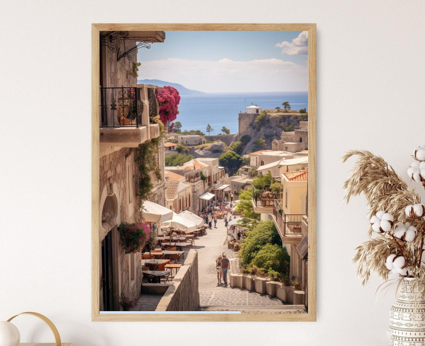 Affiche Rhodes Island – Poster Art Éléganse pour Bureau à Domicile