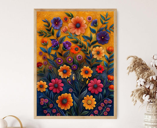 Affiche Ukrainienne Authentique – Poster Art Populaire Traditionnelle